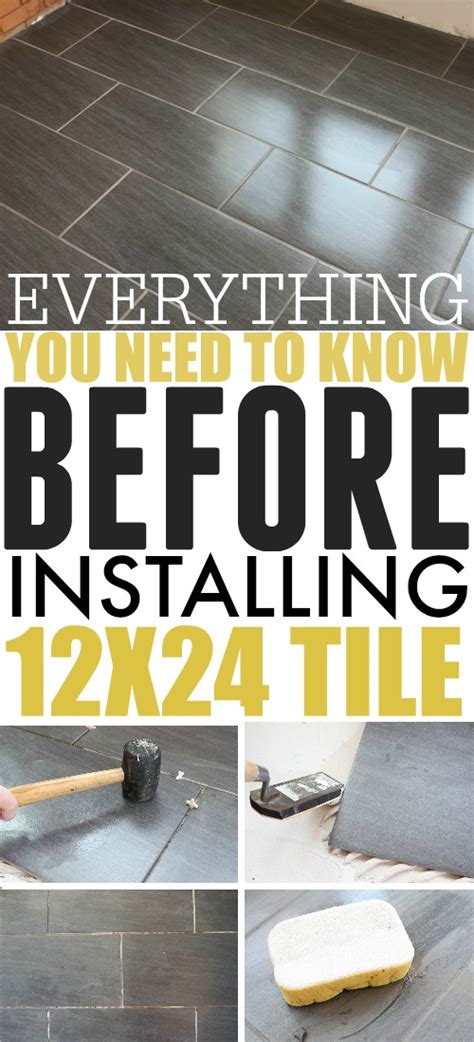 12x24 floor tile layout|Everything You Need to Know Before Installing 12x24 Tile